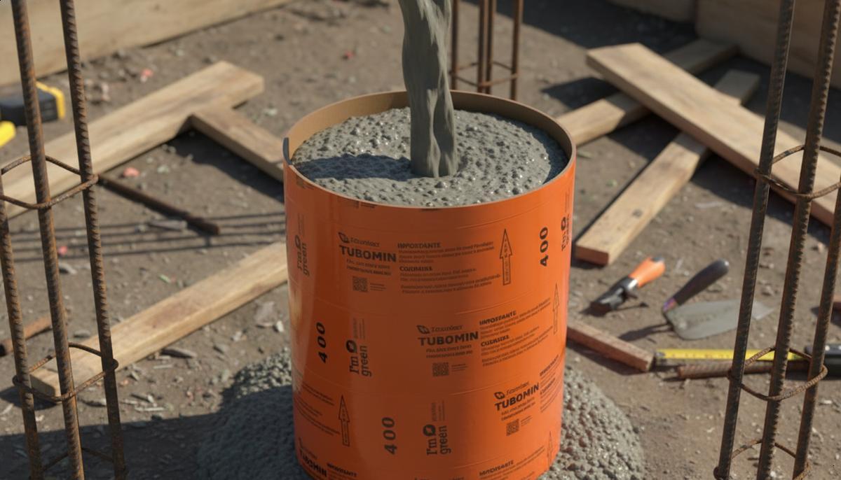 Forma redonda para pilar de concreto: aplicações e vantagens