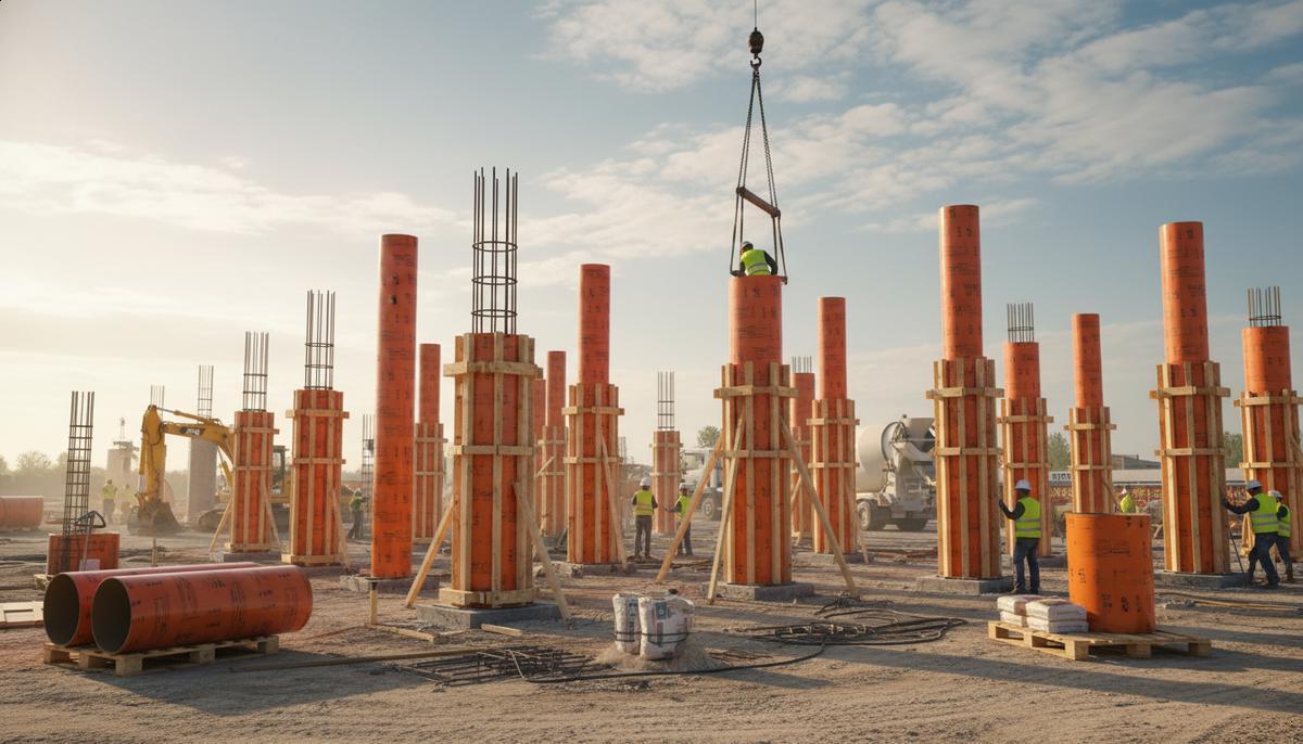 Formas de papelão para pilares industriais: por que escolher?