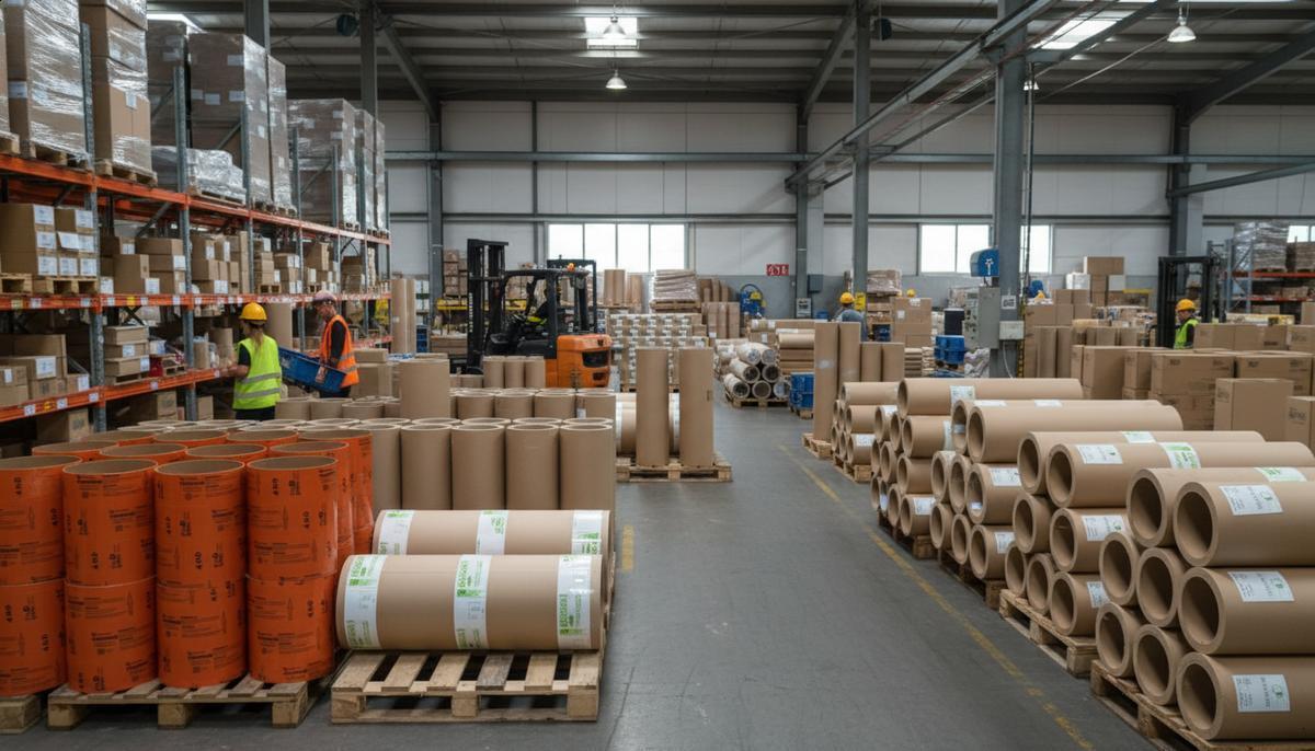 O mercado de formas circulares de papelão: tendências e inovações