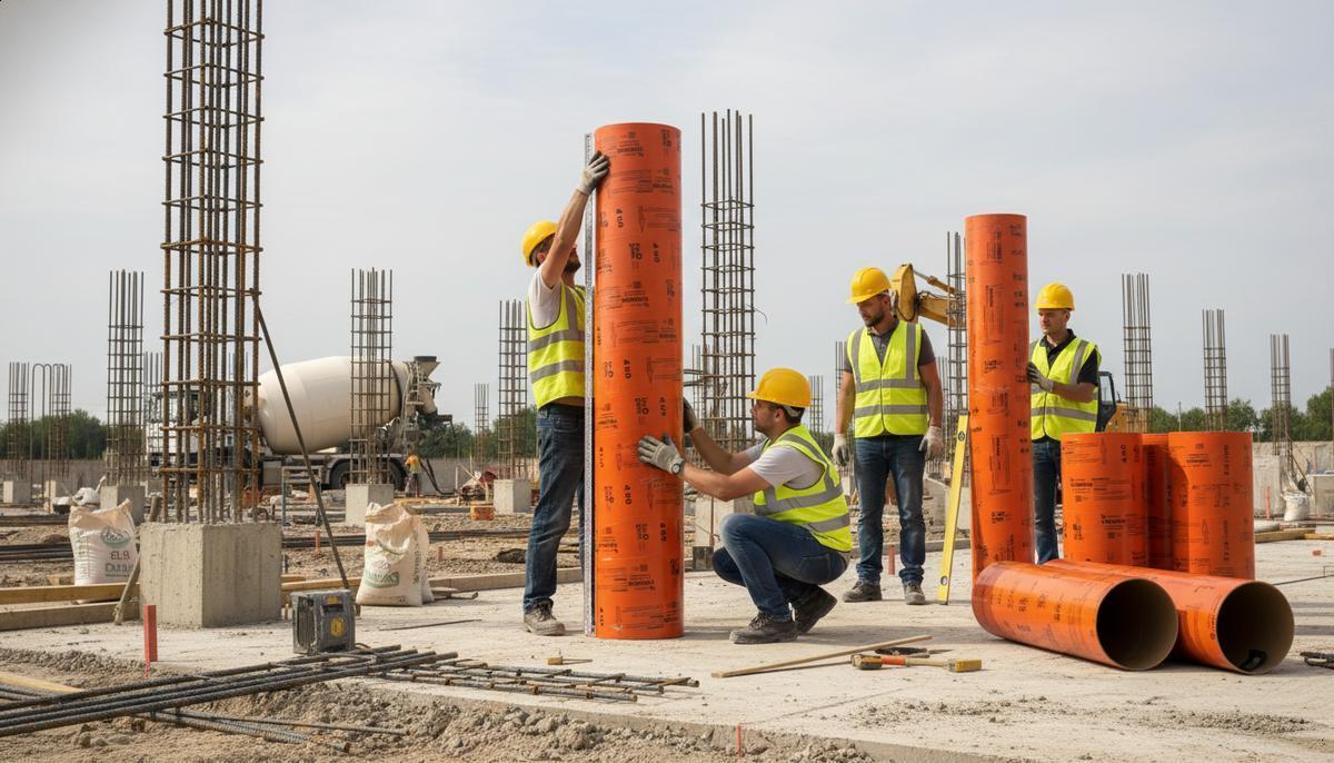 Quanto custa uma forma de papelão para pilares?